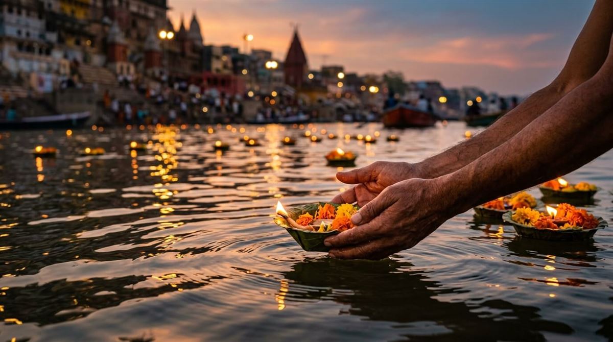 Ganga Puja & Deep Daan
